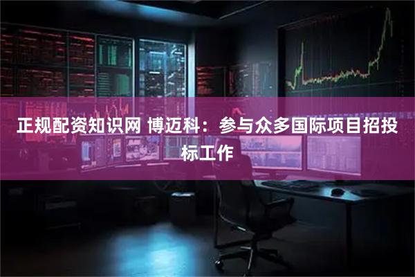 正规配资知识网 博迈科：参与众多国际项目招投标工作